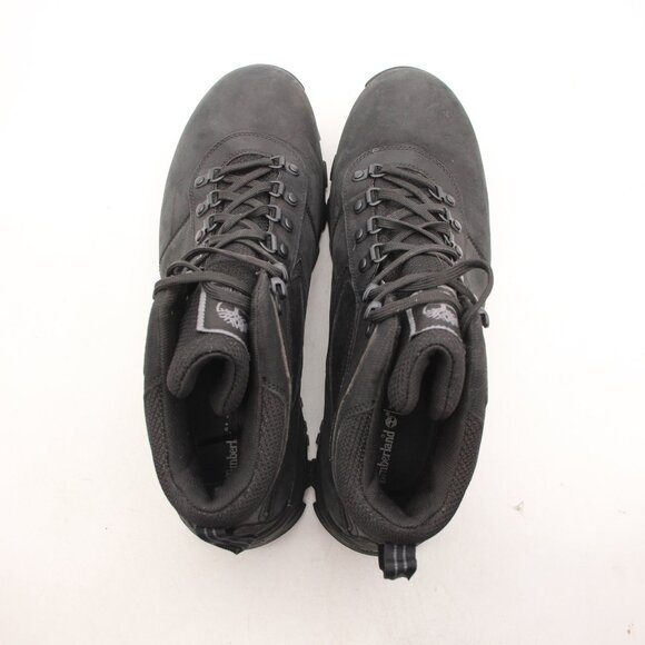 Timberland Maddsen Mid Hiking Boots Waterproof Men\'s Size 12 Black Shoes main image 4